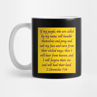 Bible Verse 2 Chronicles 7:14 Mug